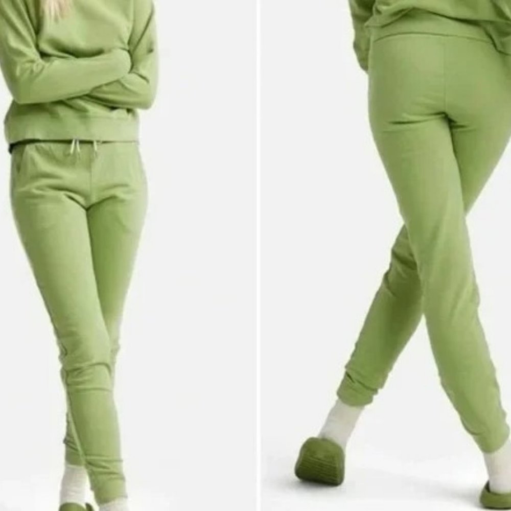 MATE the Label Organic Terry Classic Jogger in Pistachio Green Size Small NWT